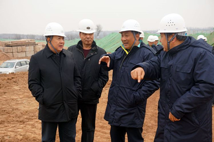 集團領導會同航天六院、航天六院十一所（京）調研灞橋生活垃圾無害化處理項目